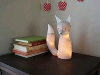 matsutake Fox Lamp